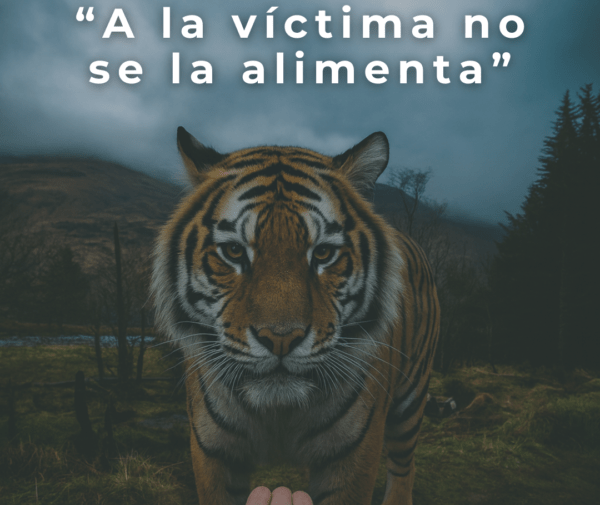 A la víctima no se la alimenta